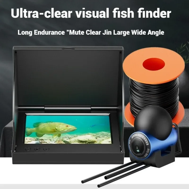 Fish Finder Portable - 4.3 İnç/5 İnç Gece Görüşlü Sualtı