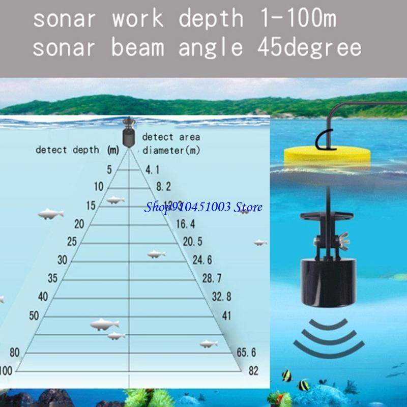 77HC Taşınabilir Sonar Balık B - Fishing Depth Finder incelemesi ve fiyatı