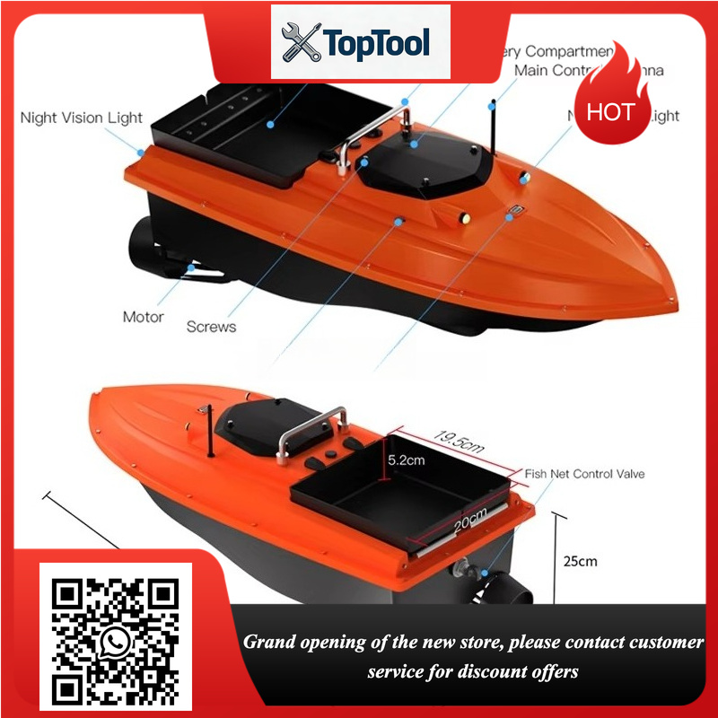 Profesyonel GPS Balık Yemi Tek - Fish Finder Gps incelemesi ve fiyatı